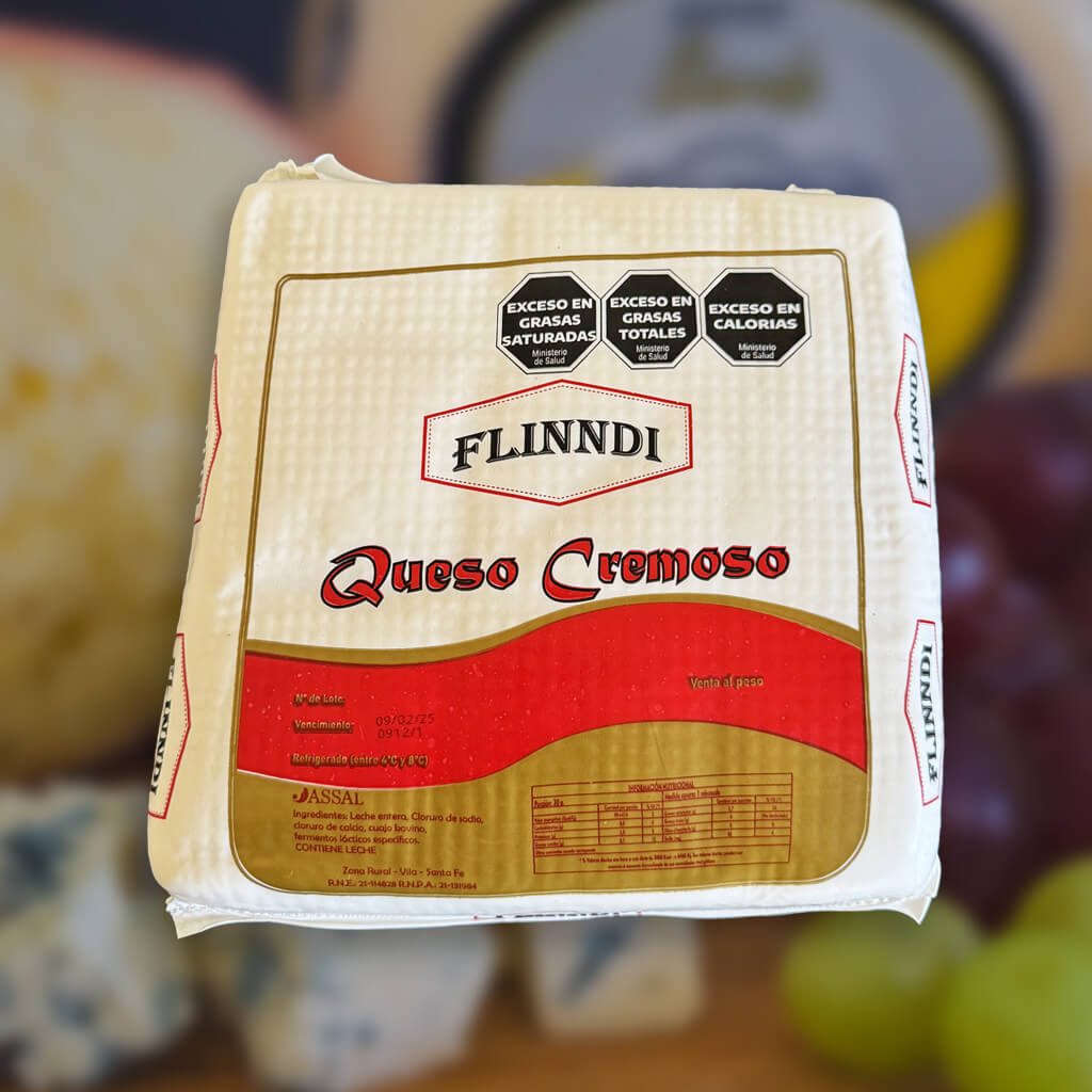 Imagen queso cremoso Flinndi
